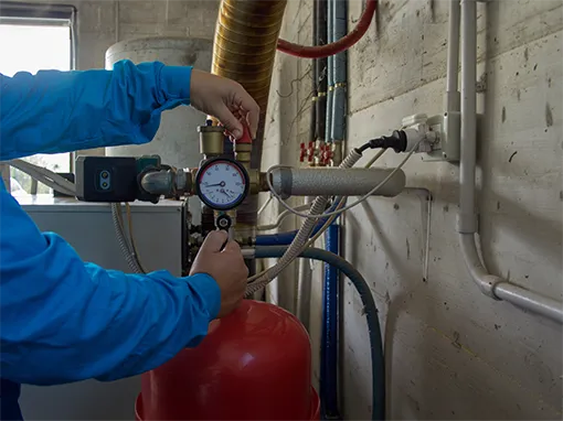 gas system installation
